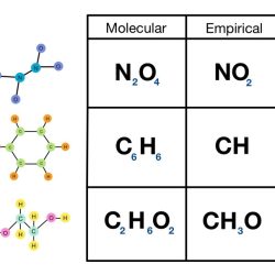 Empirical and molecular formula worksheet