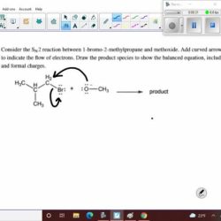 Curved arrows add side reactant reaction sn2 following chegg